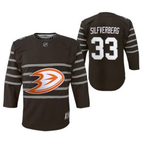 Kinder Anaheim Ducks Trikot Jakob Silfverberg Grau 2020 NHL All Star